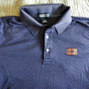 Knick's Collared Blue Sport Shirt  Size L (42-44)